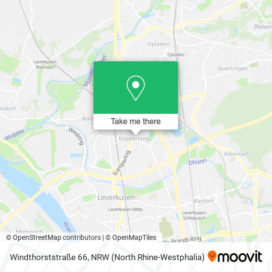 Windthorststraße 66 map