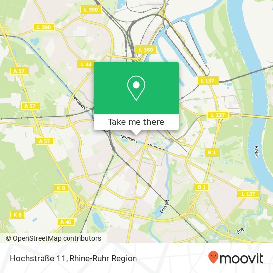 Карта Hochstraße 11