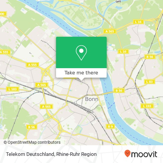 Telekom Deutschland map