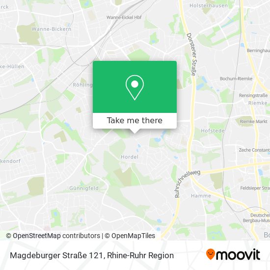 Magdeburger Straße 121 map
