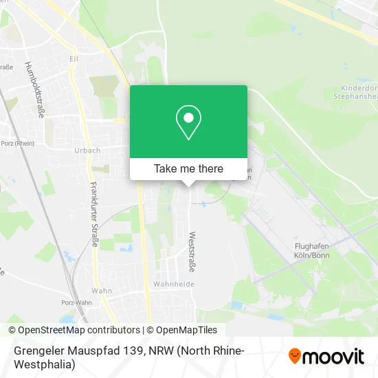 Карта Grengeler Mauspfad 139