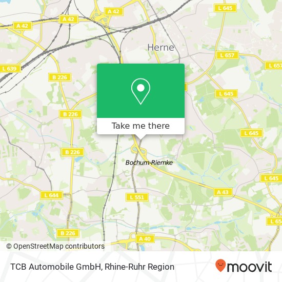 TCB Automobile GmbH map