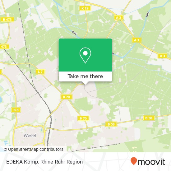 EDEKA Komp map
