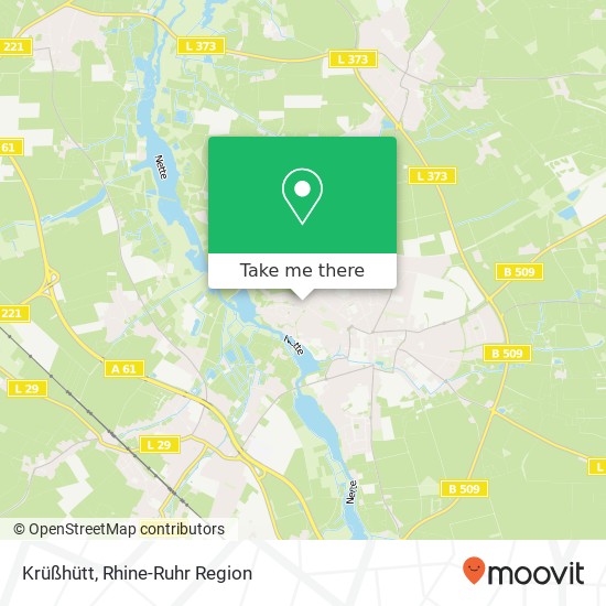 Krüßhütt map