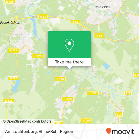 Am Lochtenberg map