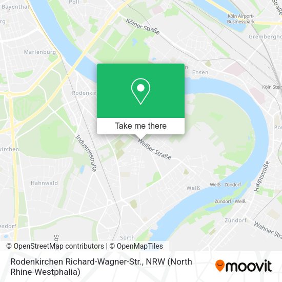 Карта Rodenkirchen Richard-Wagner-Str.