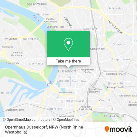 Карта Opernhaus Düsseldorf