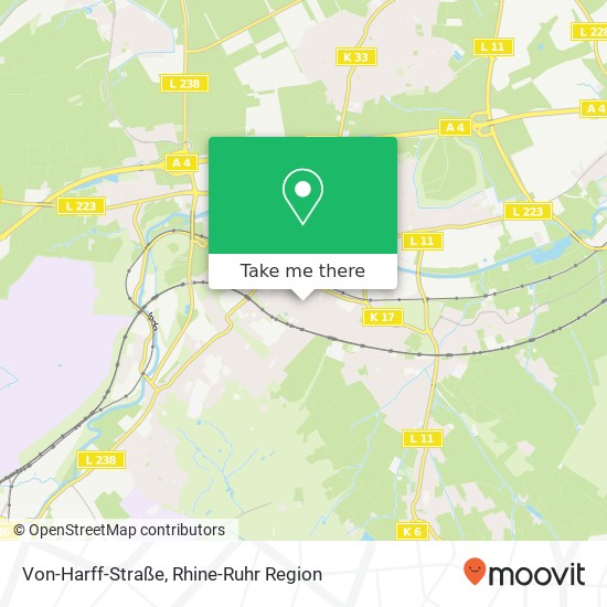 Von-Harff-Straße map