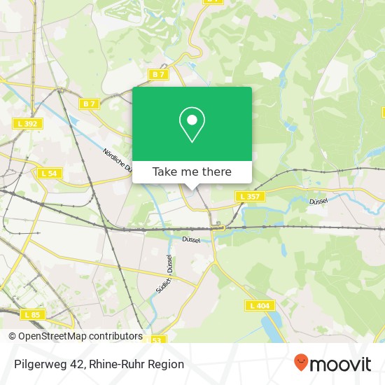 Pilgerweg 42 map