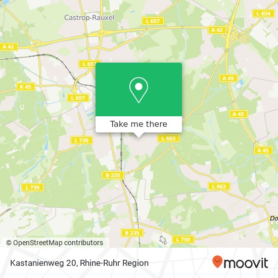 Карта Kastanienweg 20