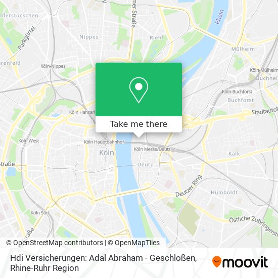 Hdi Versicherungen: Adal Abraham - Geschloßen map