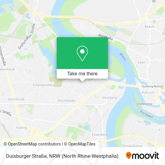 Карта Duisburger Straße
