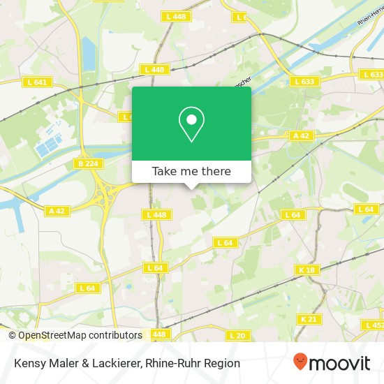 Kensy Maler & Lackierer map