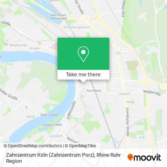 Zahnzentrum Köln (Zahnzentrum Porz) map