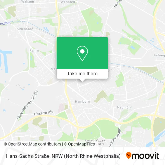 Hans-Sachs-Straße map