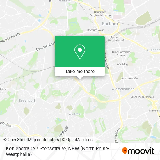 Kohlenstraße / Stensstraße map