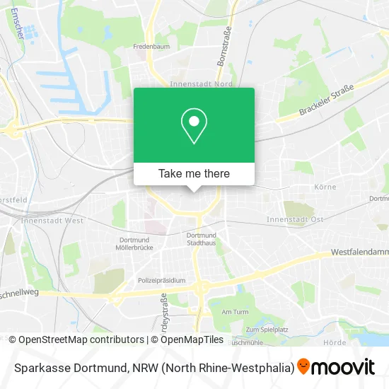 Карта Sparkasse Dortmund