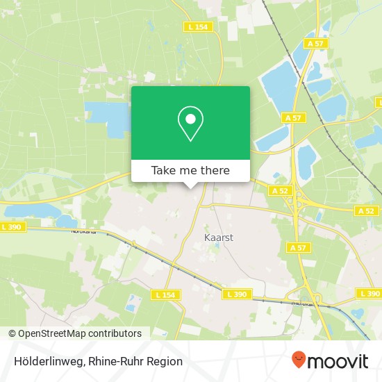 Hölderlinweg map