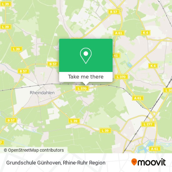 Grundschule Günhoven map