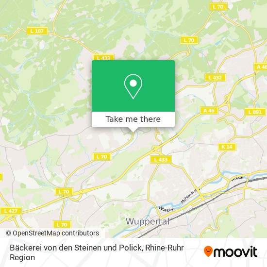 Bäckerei von den Steinen und Polick map