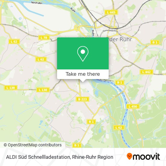 ALDI Süd Schnellladestation map