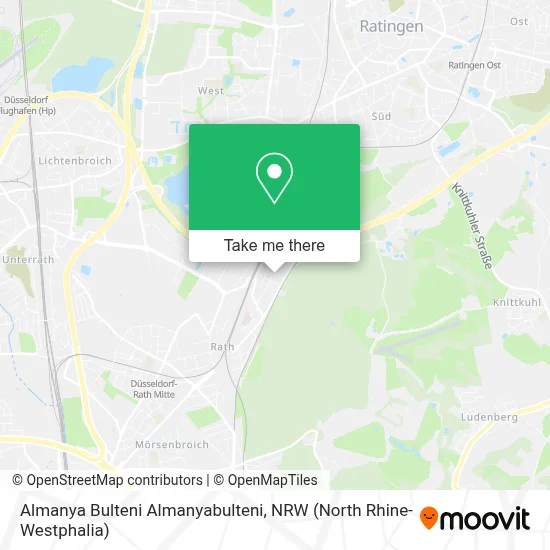 Almanya Bulteni Almanyabulteni map