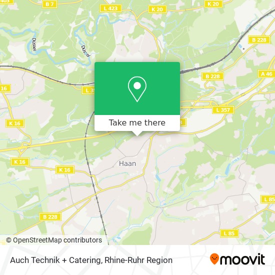 Карта Auch Technik + Catering
