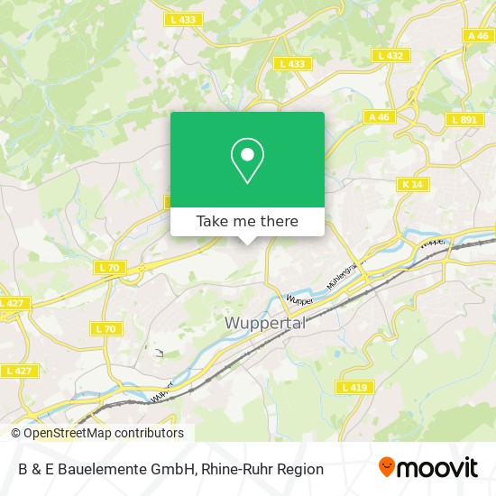 B & E Bauelemente GmbH map