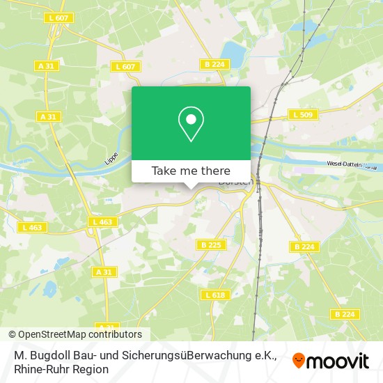 M. Bugdoll Bau- und SicherungsüBerwachung e.K. map
