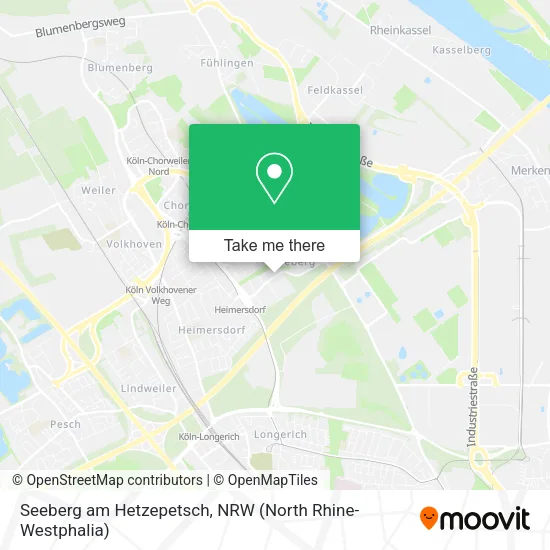 Карта Seeberg am Hetzepetsch