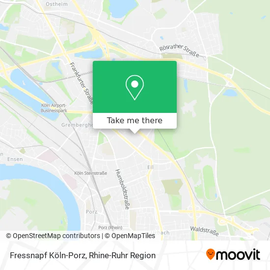 Карта Fressnapf Köln-Porz