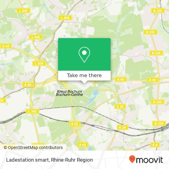 Ladestation smart map