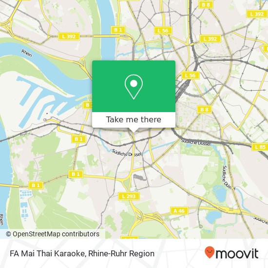 FA Mai Thai Karaoke map