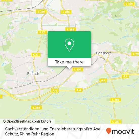 Sachverständigen- und Energieberatungsbüro Axel Schütz map