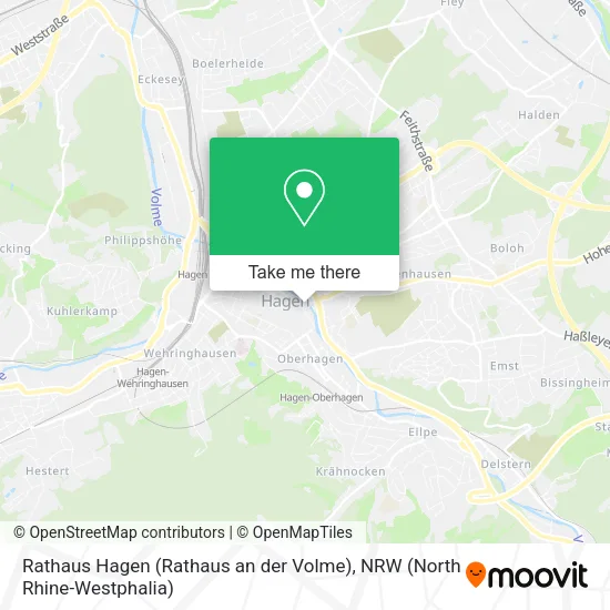 Rathaus Hagen (Rathaus an der Volme) map