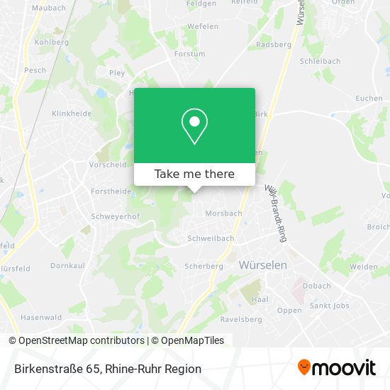 Birkenstraße 65 map