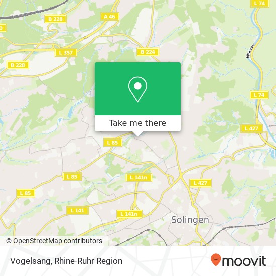 Vogelsang map