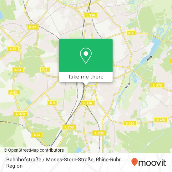 Bahnhofstraße / Moses-Stern-Straße map