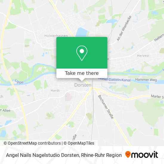 Карта Angel Nails Nagelstudio Dorsten