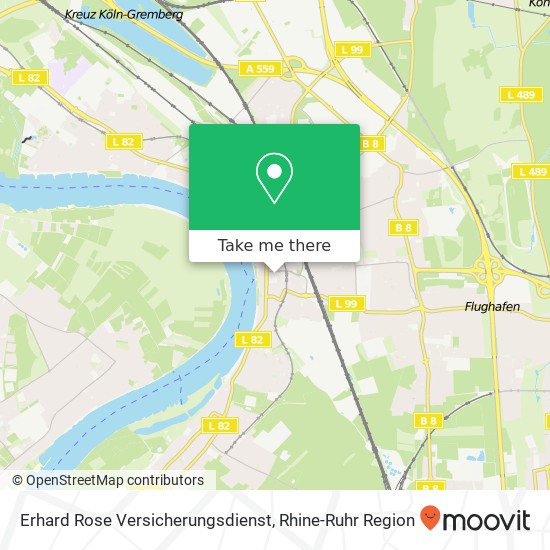 Erhard Rose Versicherungsdienst map