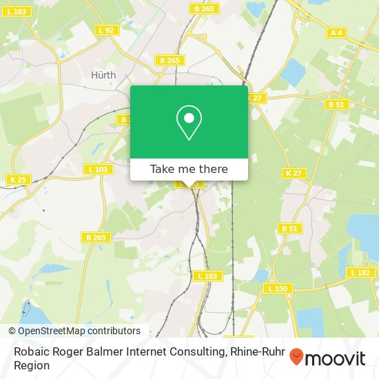 Robaic Roger Balmer Internet Consulting map