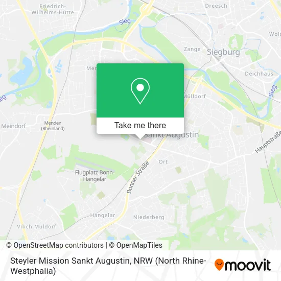 Карта Steyler Mission Sankt Augustin