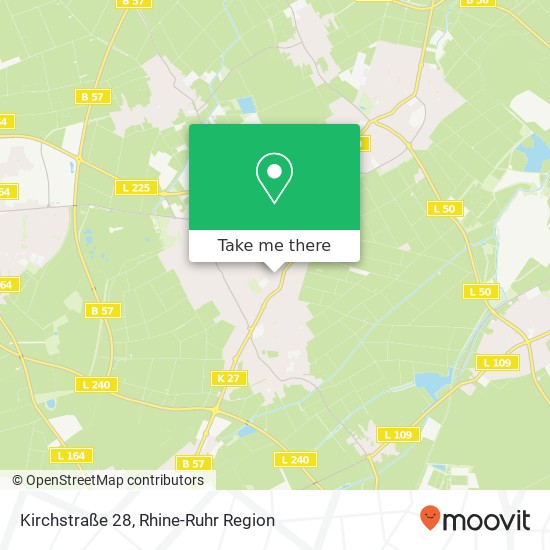 Карта Kirchstraße 28
