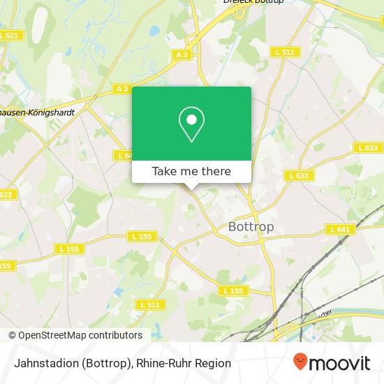 Jahnstadion (Bottrop) map