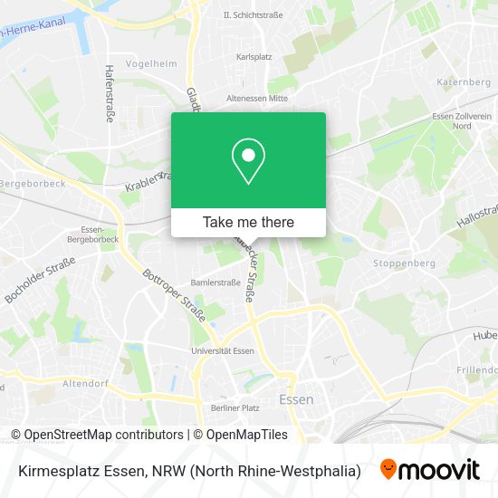 Карта Kirmesplatz Essen
