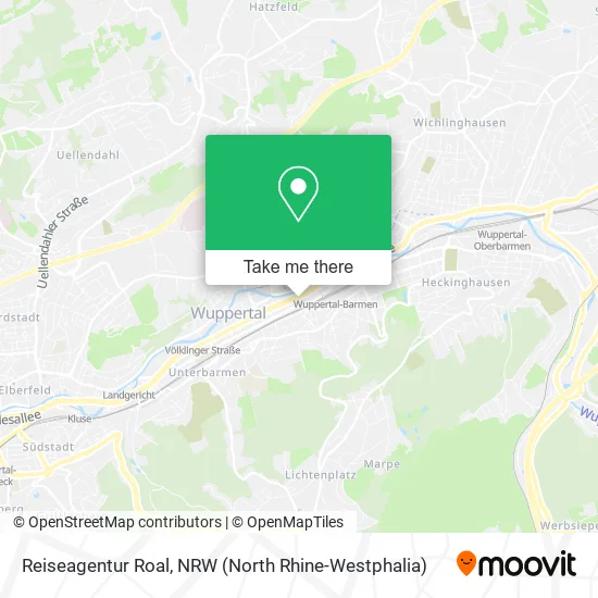 Карта Reiseagentur Roal