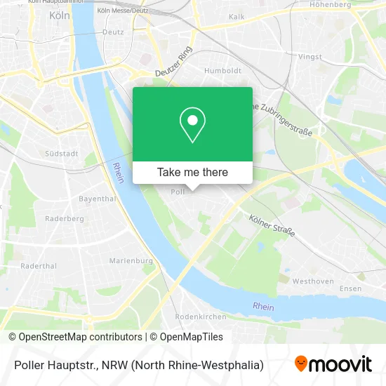 Карта Poller Hauptstr.