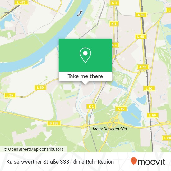 Kaiserswerther Straße 333 map