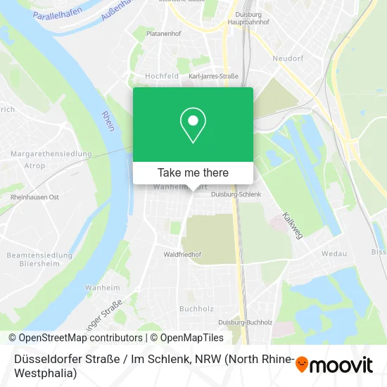 Карта Düsseldorfer Straße / Im Schlenk