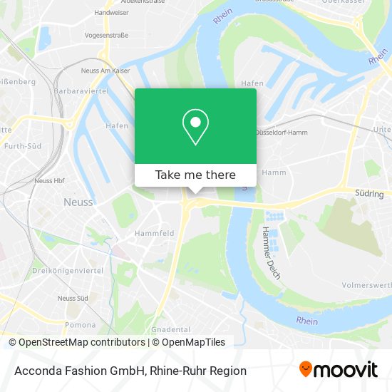 Acconda Fashion GmbH map